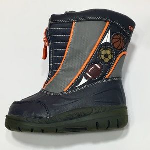 Carter's Boy Winter Boots Navy Size Tod 6M (PM48)